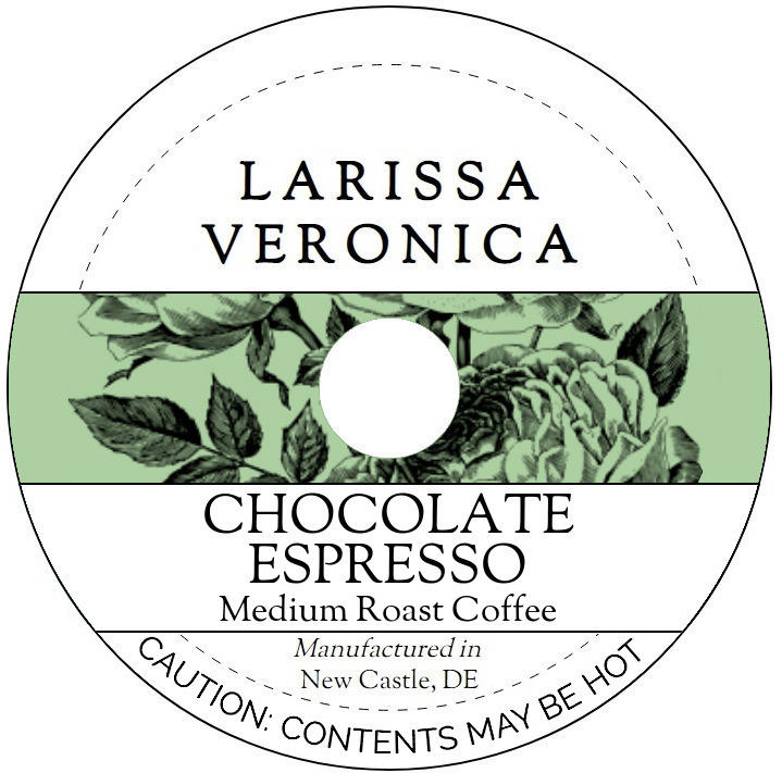 Chocolate Espresso Medium Roast Coffee <BR>(Single Serve K-Cup Pods)