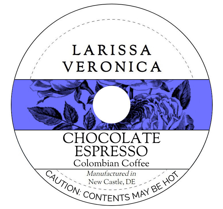 Chocolate Espresso Colombian Coffee <BR>(Single Serve K-Cup Pods)