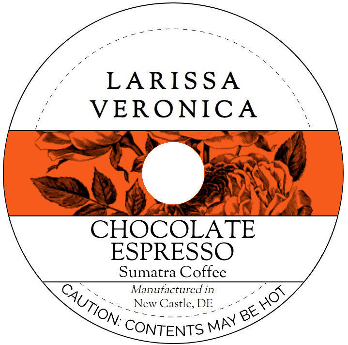 Chocolate Espresso Sumatra Coffee <BR>(Single Serve K-Cup Pods)