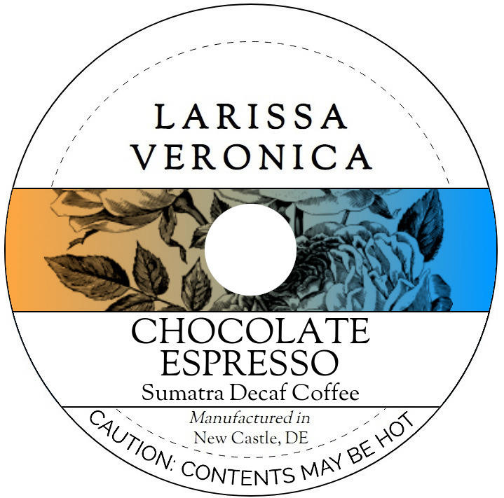 Chocolate Espresso Sumatra Decaf Coffee <BR>(Single Serve K-Cup Pods)