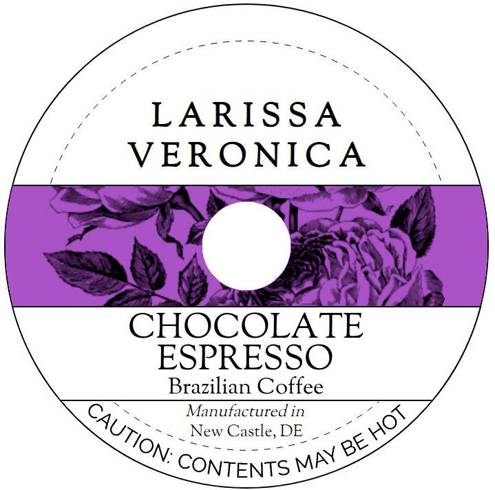 Chocolate Espresso Brazilian Coffee <BR>(Single Serve K-Cup Pods)