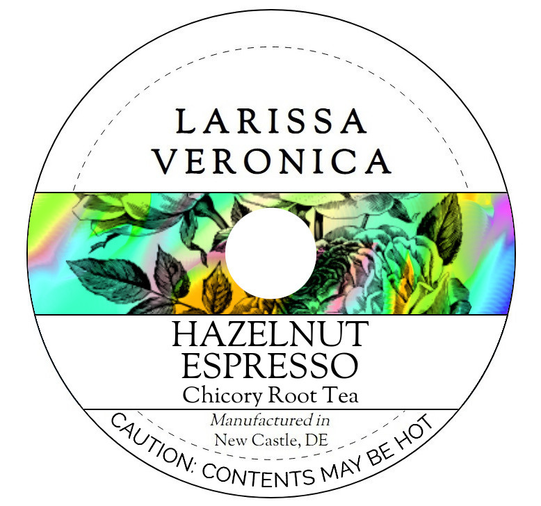 Hazelnut Espresso Chicory Root Tea <BR>(Single Serve K-Cup Pods)