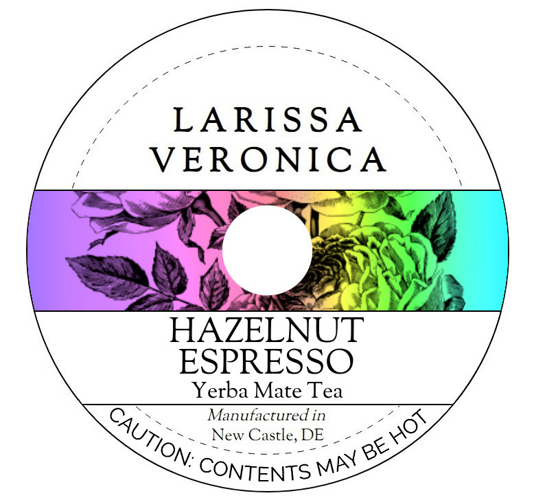 Hazelnut Espresso Yerba Mate Tea <BR>(Single Serve K-Cup Pods)