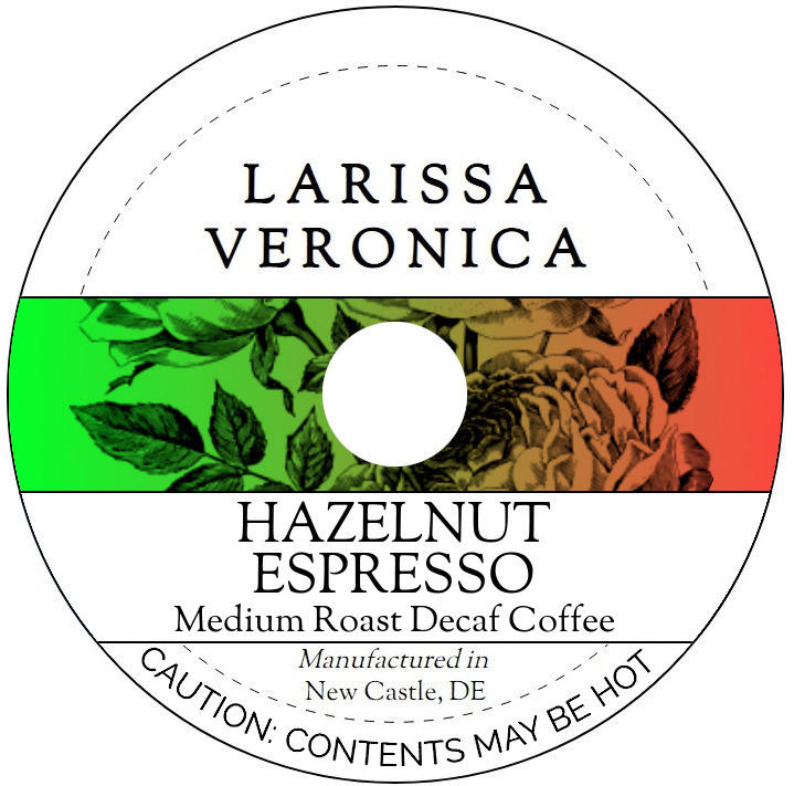 Hazelnut Espresso Medium Roast Decaf Coffee <BR>(Single Serve K-Cup Pods)