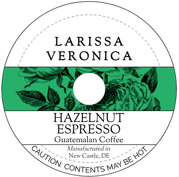 Hazelnut Espresso Guatemalan Coffee <BR>(Single Serve K-Cup Pods)