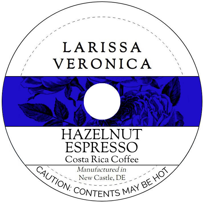 Hazelnut Espresso Costa Rica Coffee <BR>(Single Serve K-Cup Pods)