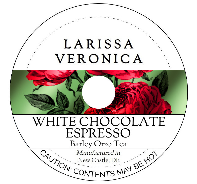 White Chocolate Espresso Barley Orzo Tea <BR>(Single Serve K-Cup Pods)