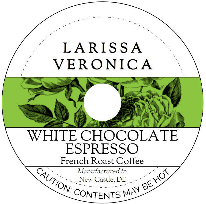 White Chocolate Espresso French Roast Coffee <BR>(Single Serve K-Cup Pods)