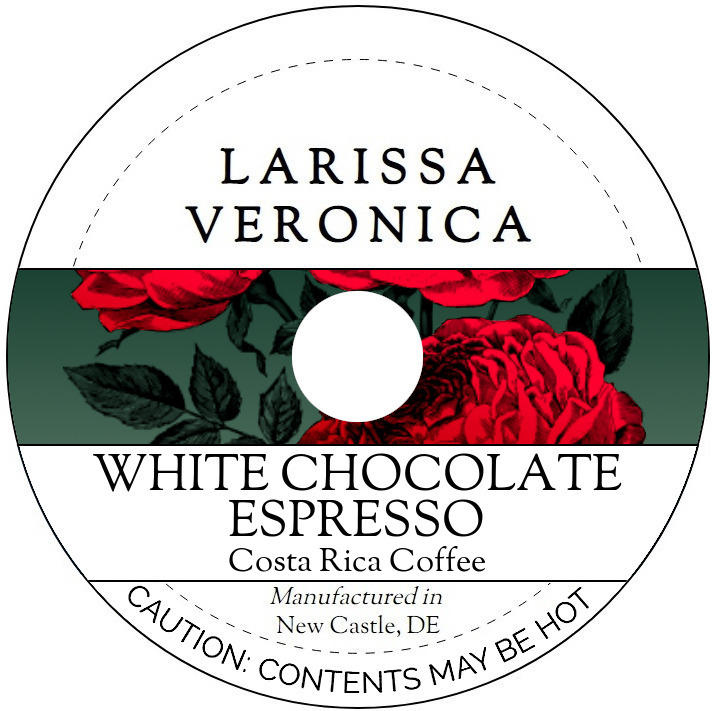 White Chocolate Espresso Costa Rica Coffee <BR>(Single Serve K-Cup Pods)