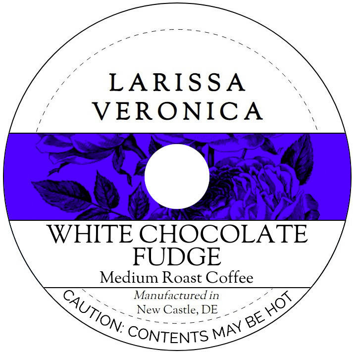 White Chocolate Fudge Medium Roast Coffee <BR>(Single Serve K-Cup Pods)