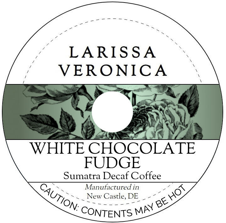 White Chocolate Fudge Sumatra Decaf Coffee <BR>(Single Serve K-Cup Pods)