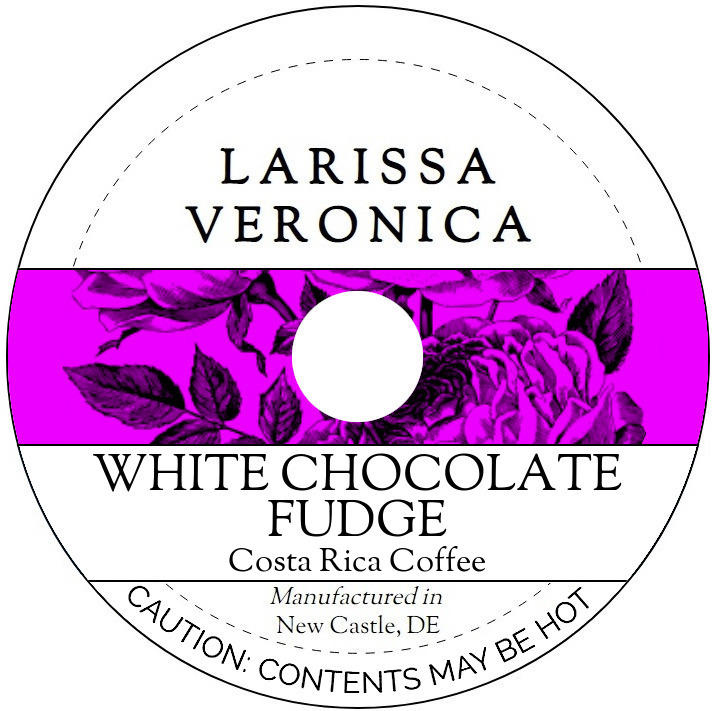 White Chocolate Fudge Costa Rica Coffee <BR>(Single Serve K-Cup Pods)