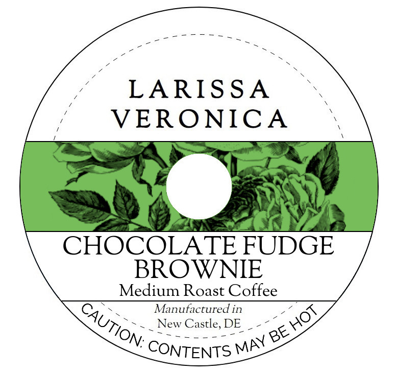 Chocolate Fudge Brownie Medium Roast Coffee <BR>(Single Serve K-Cup Pods)