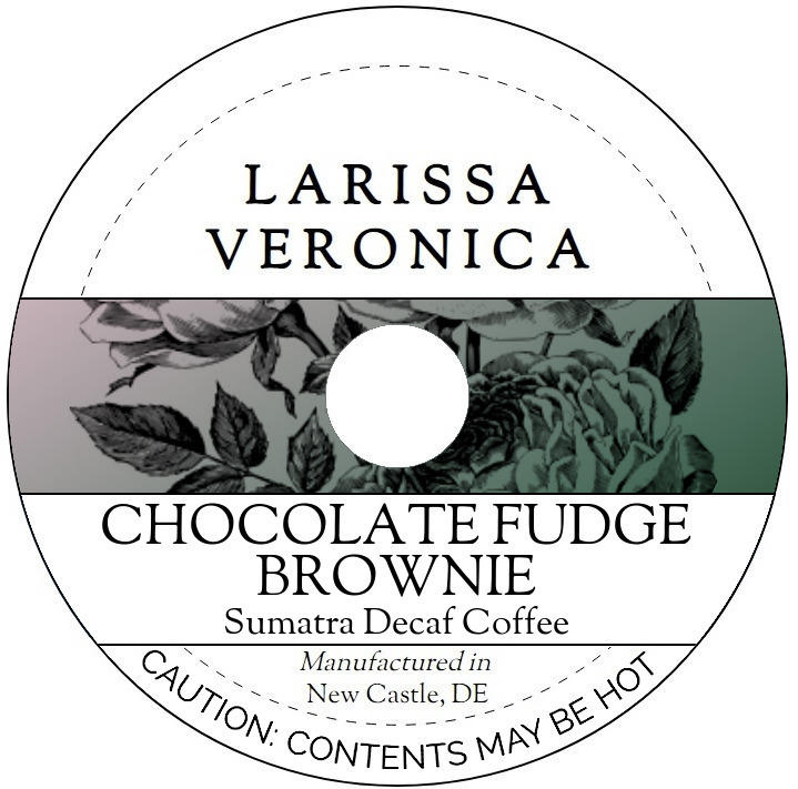 Chocolate Fudge Brownie Sumatra Decaf Coffee <BR>(Single Serve K-Cup Pods)