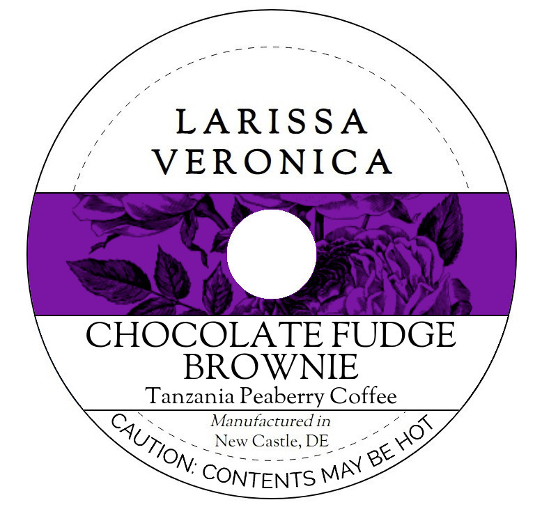 Chocolate Fudge Brownie Tanzania Peaberry Coffee <BR>(Single Serve K-Cup Pods)