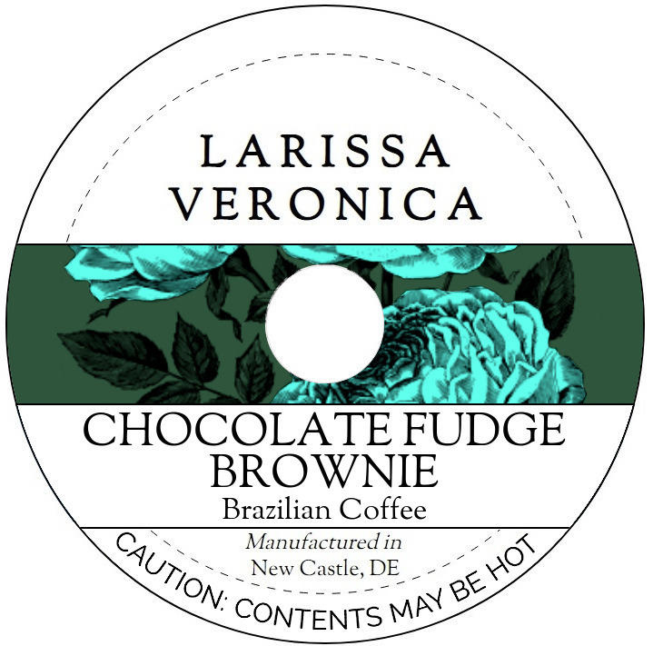 Chocolate Fudge Brownie Brazilian Coffee <BR>(Single Serve K-Cup Pods)