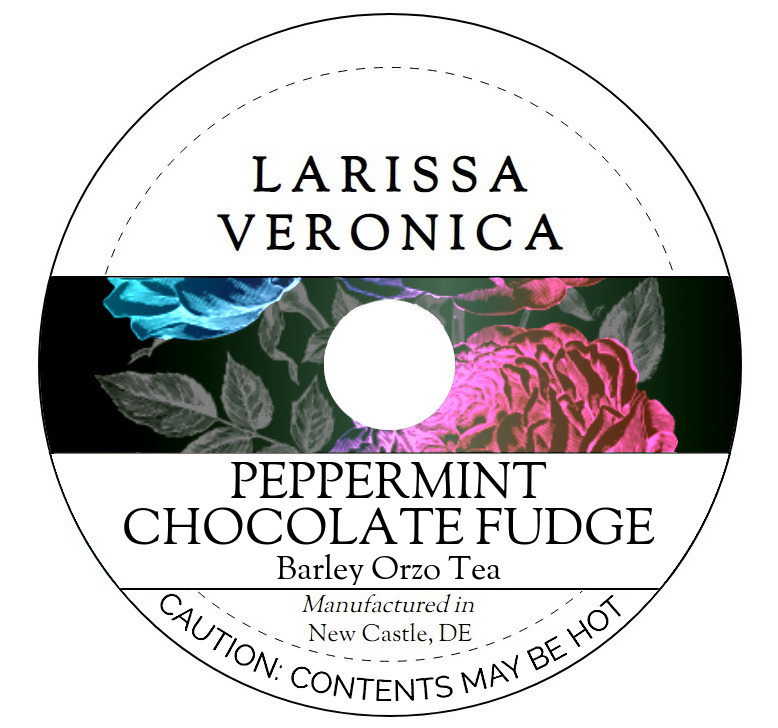 Peppermint Chocolate Fudge Barley Orzo Tea <BR>(Single Serve K-Cup Pods)