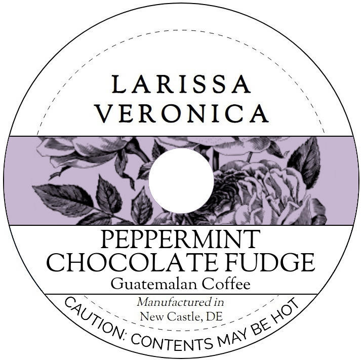 Peppermint Chocolate Fudge Guatemalan Coffee <BR>(Single Serve K-Cup Pods)