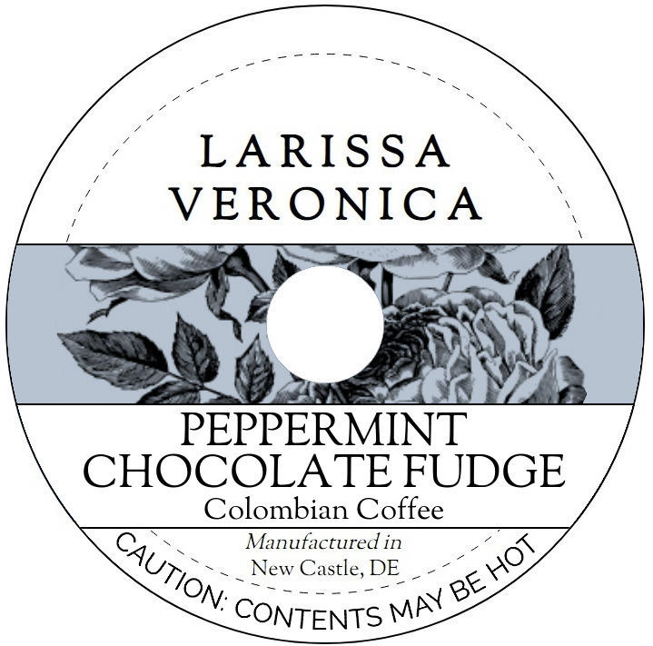 Peppermint Chocolate Fudge Colombian Coffee <BR>(Single Serve K-Cup Pods)