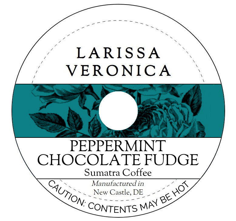 Peppermint Chocolate Fudge Sumatra Coffee <BR>(Single Serve K-Cup Pods)