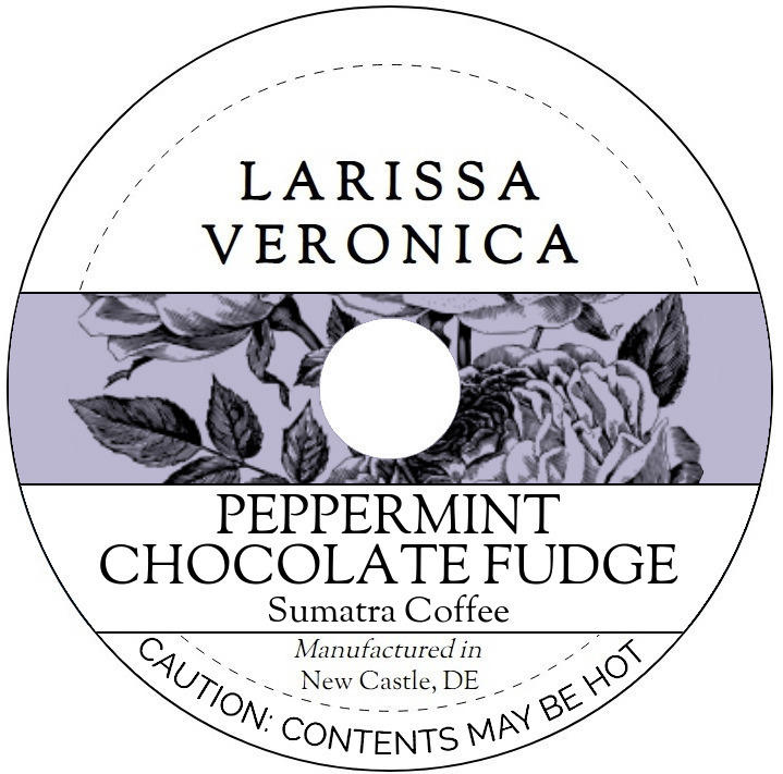 Peppermint Chocolate Fudge Sumatra Coffee <BR>(Single Serve K-Cup Pods)