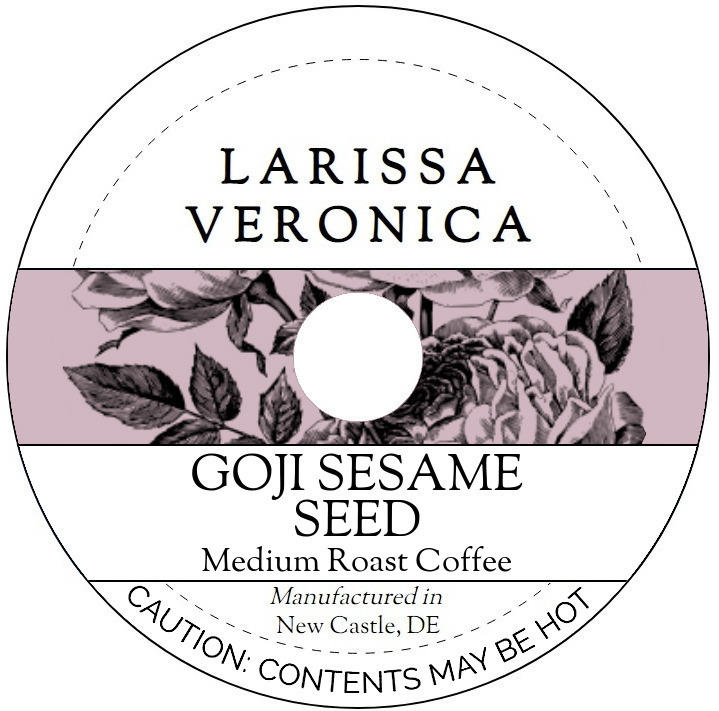 Goji Sesame Seed Medium Roast Coffee <BR>(Single Serve K-Cup Pods)