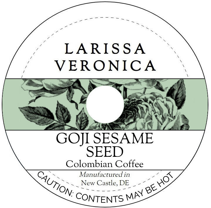 Goji Sesame Seed Colombian Coffee <BR>(Single Serve K-Cup Pods)
