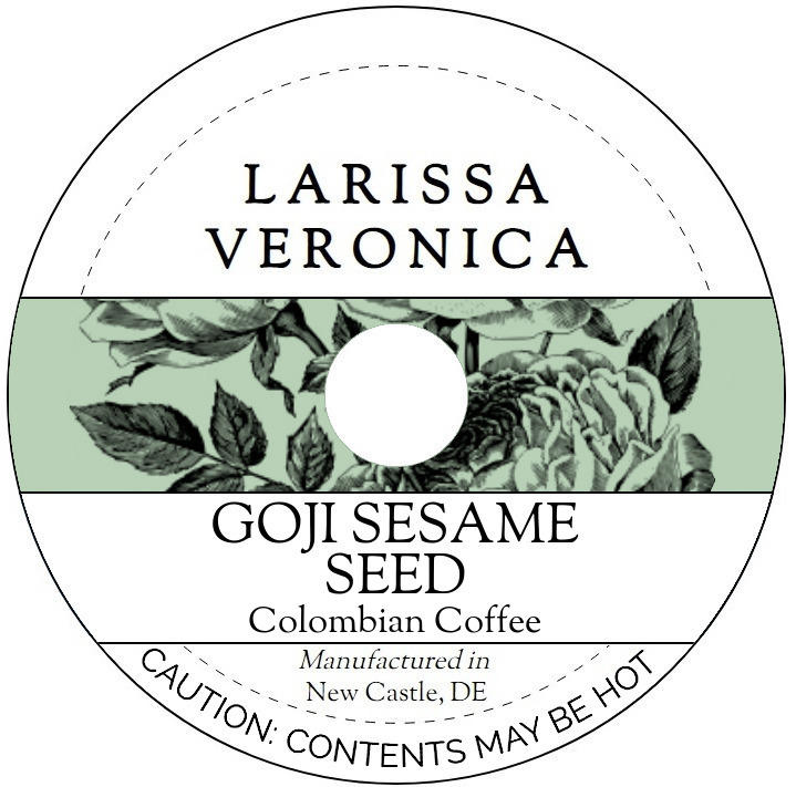 Goji Sesame Seed Colombian Coffee <BR>(Single Serve K-Cup Pods)