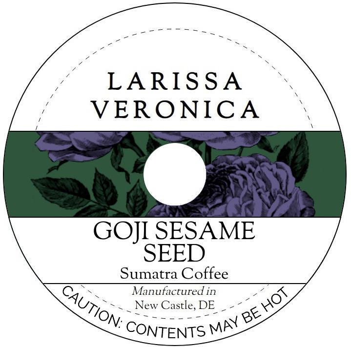 Goji Sesame Seed Sumatra Coffee <BR>(Single Serve K-Cup Pods)