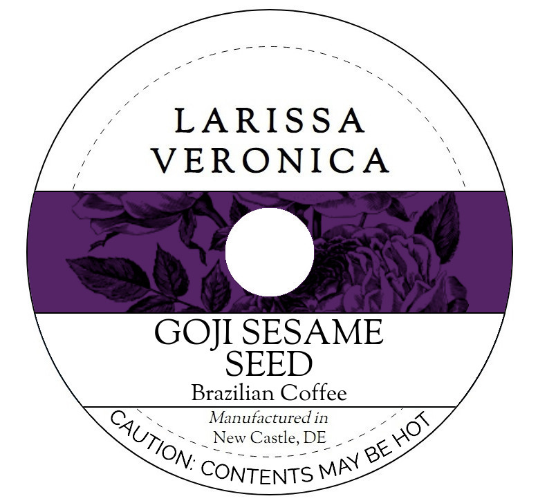 Goji Sesame Seed Brazilian Coffee <BR>(Single Serve K-Cup Pods)