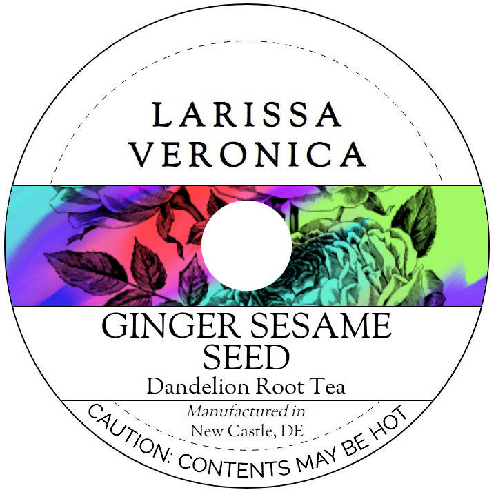 Ginger Sesame Seed Dandelion Root Tea <BR>(Single Serve K-Cup Pods)