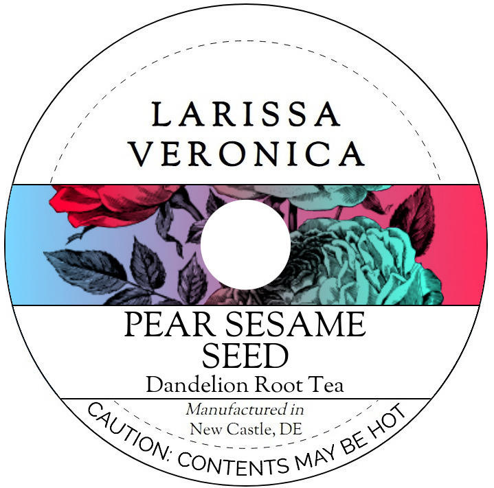Pear Sesame Seed Dandelion Root Tea <BR>(Single Serve K-Cup Pods)