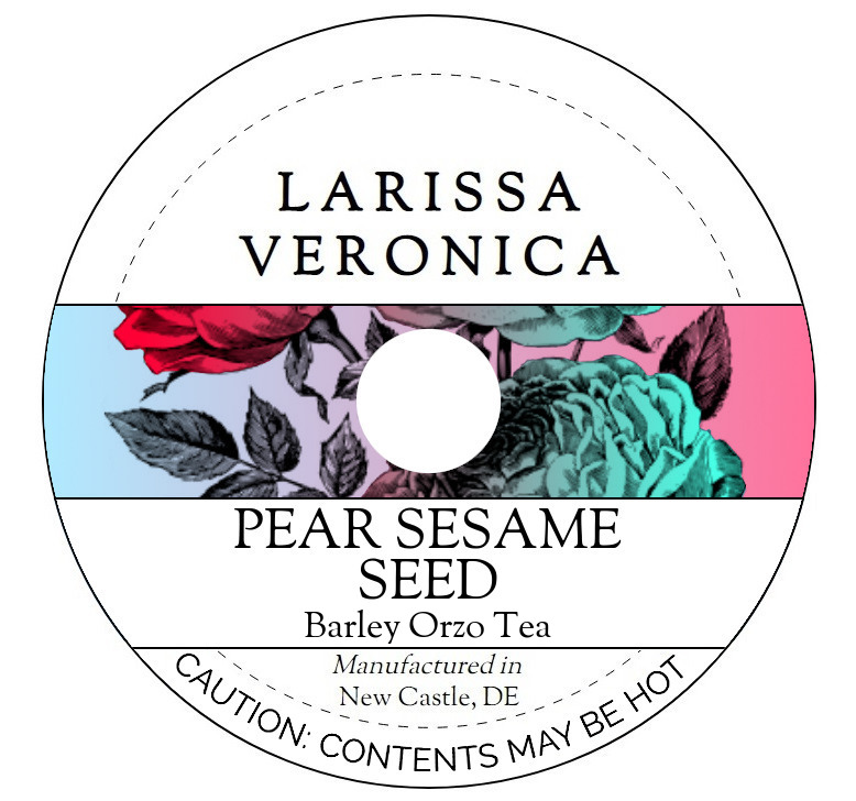 Pear Sesame Seed Barley Orzo Tea <BR>(Single Serve K-Cup Pods)