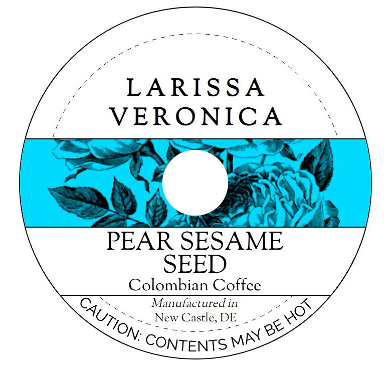 Pear Sesame Seed Colombian Coffee <BR>(Single Serve K-Cup Pods)