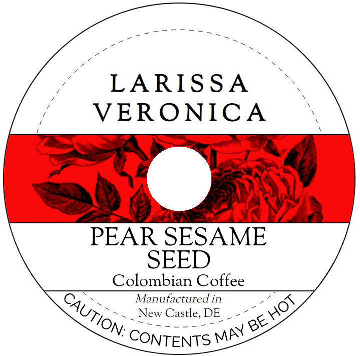 Pear Sesame Seed Colombian Coffee <BR>(Single Serve K-Cup Pods)