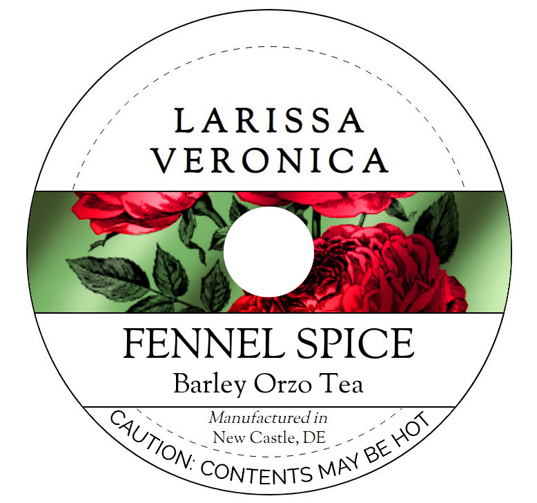 Fennel Spice Barley Orzo Tea <BR>(Single Serve K-Cup Pods)