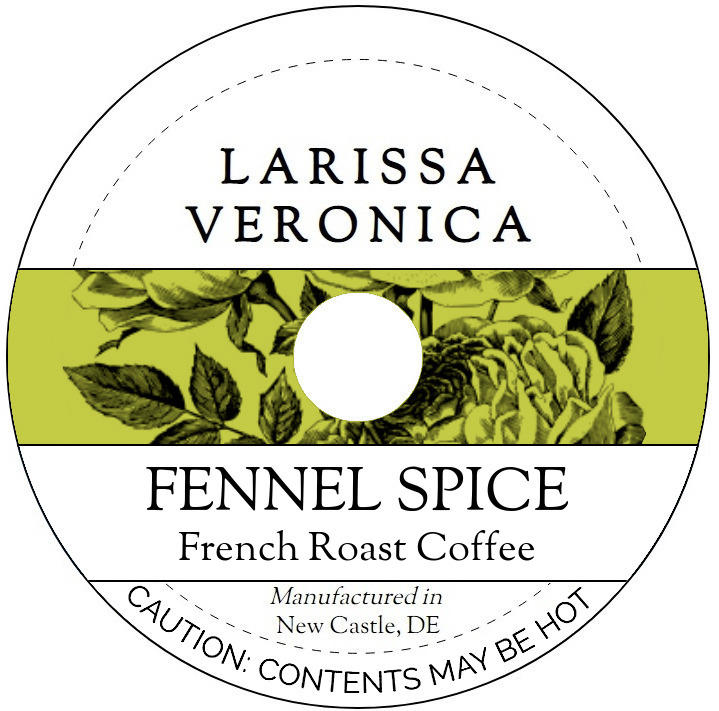 Fennel Spice French Roast Coffee <BR>(Single Serve K-Cup Pods)