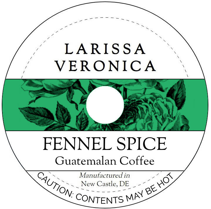 Fennel Spice Guatemalan Coffee <BR>(Single Serve K-Cup Pods)