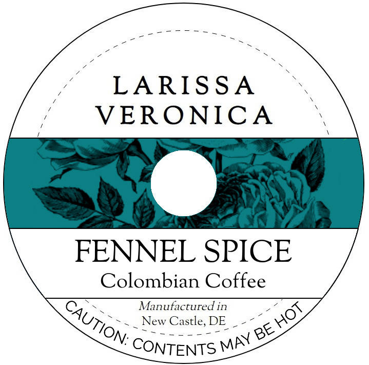 Fennel Spice Colombian Coffee <BR>(Single Serve K-Cup Pods)