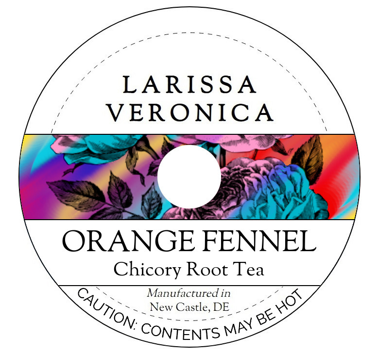 Orange Fennel Chicory Root Tea <BR>(Single Serve K-Cup Pods)
