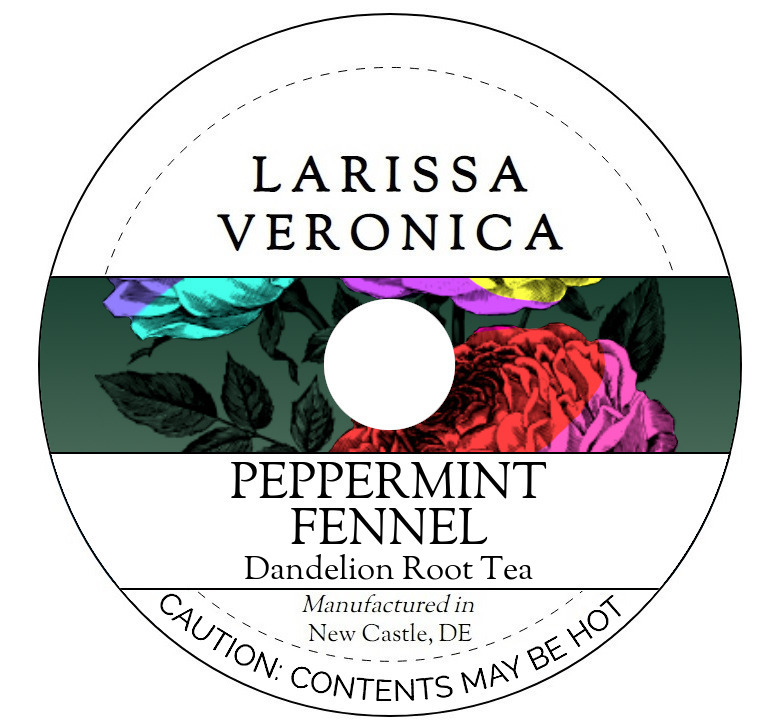 Peppermint Fennel Dandelion Root Tea <BR>(Single Serve K-Cup Pods)