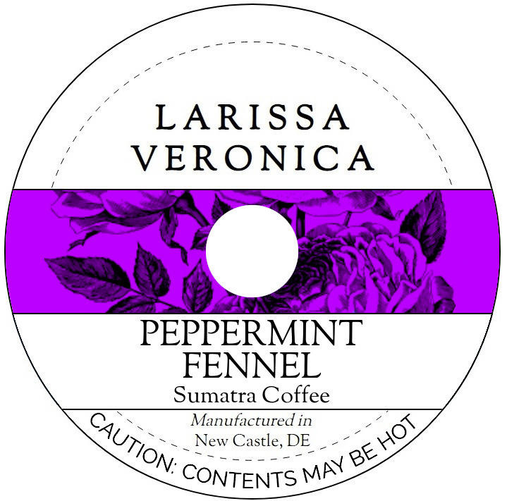 Peppermint Fennel Sumatra Coffee <BR>(Single Serve K-Cup Pods)