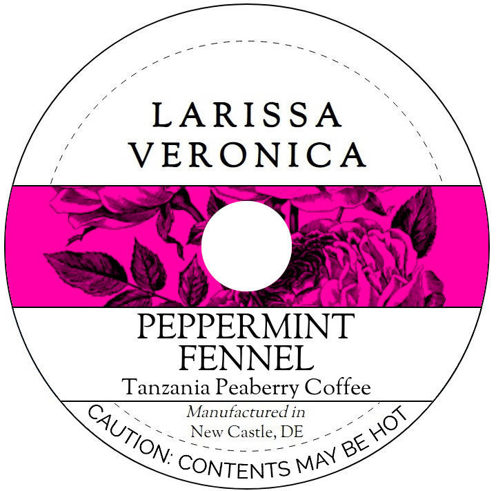 Peppermint Fennel Tanzania Peaberry Coffee <BR>(Single Serve K-Cup Pods)