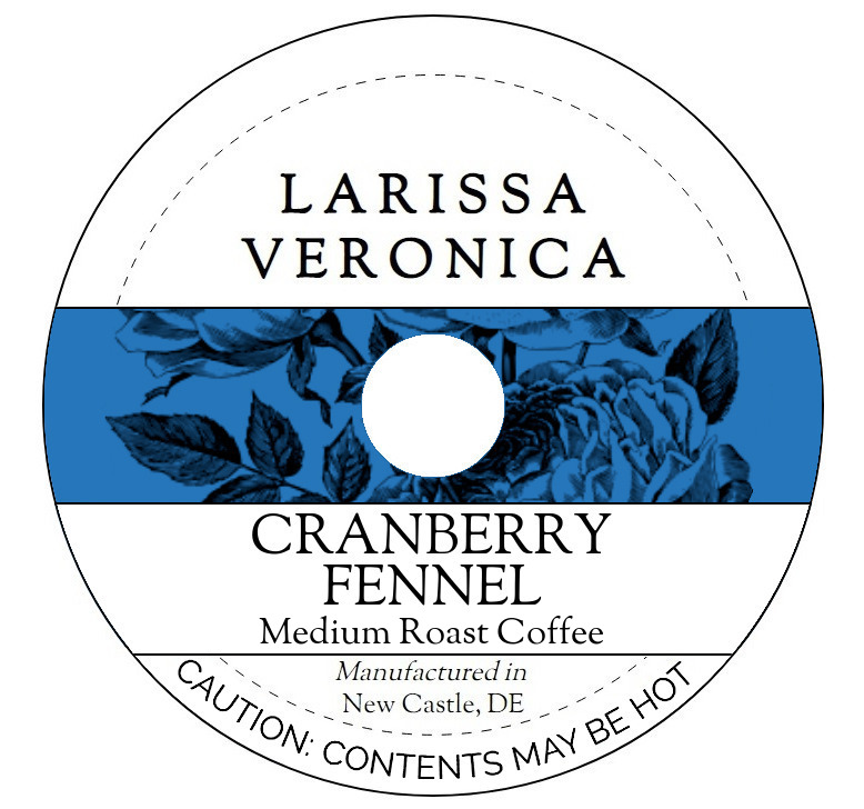 Cranberry Fennel Medium Roast Coffee <BR>(Single Serve K-Cup Pods)