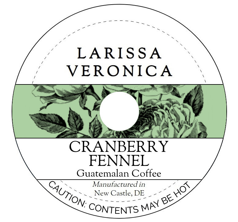 Cranberry Fennel Guatemalan Coffee <BR>(Single Serve K-Cup Pods)