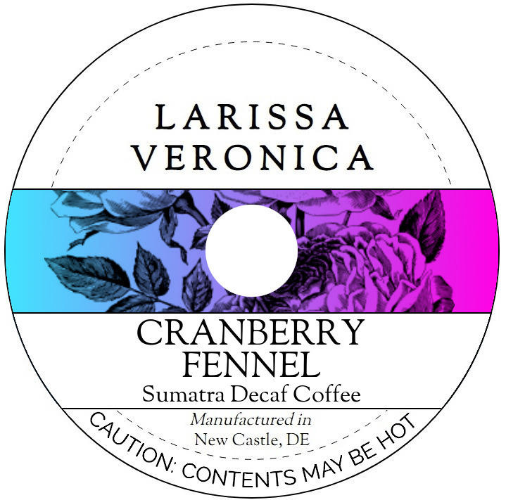 Cranberry Fennel Sumatra Decaf Coffee <BR>(Single Serve K-Cup Pods)