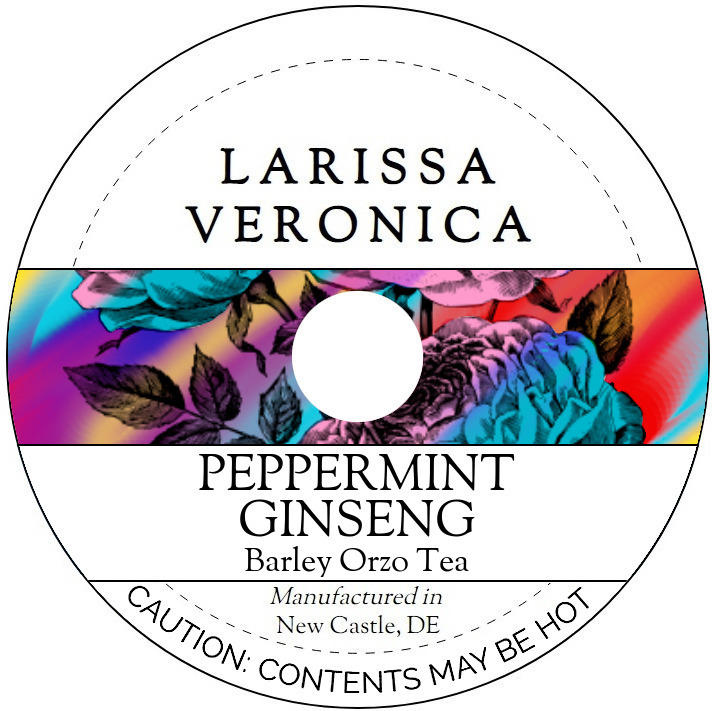 Peppermint Ginseng Barley Orzo Tea <BR>(Single Serve K-Cup Pods)