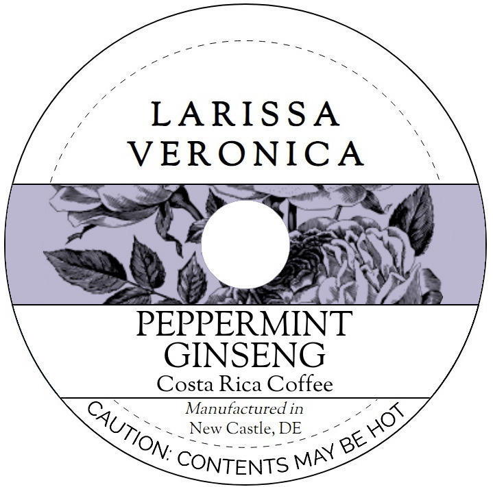 Peppermint Ginseng Costa Rica Coffee <BR>(Single Serve K-Cup Pods)