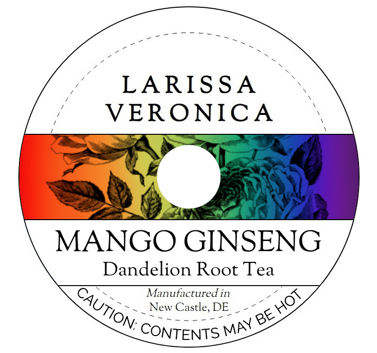 Mango Ginseng Dandelion Root Tea <BR>(Single Serve K-Cup Pods)