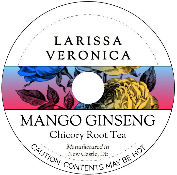 Mango Ginseng Chicory Root Tea <BR>(Single Serve K-Cup Pods)